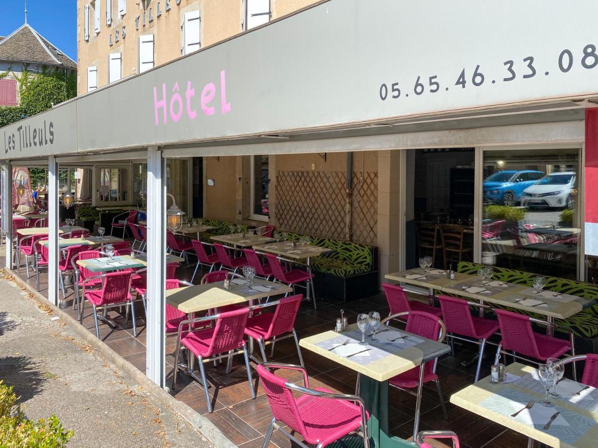 Hotel Les Tilleuls De Pareloup A Salles-Curan Luaran gambar